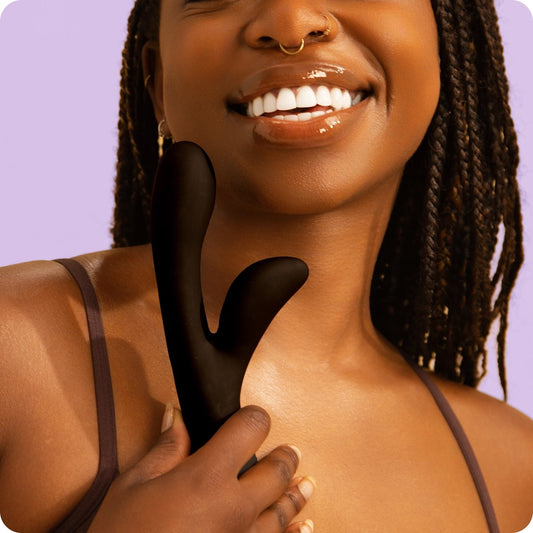 Je Joue Hera Flex Vibrador Coelho Estimulação Dupla Preto