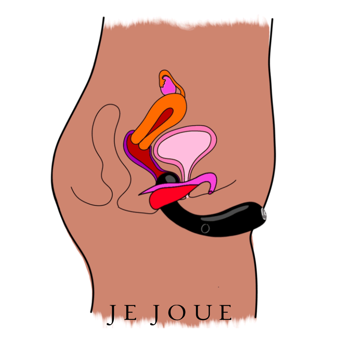 Je Joue G-Kii Vibrador Ponto G e Clitóris Ajustável