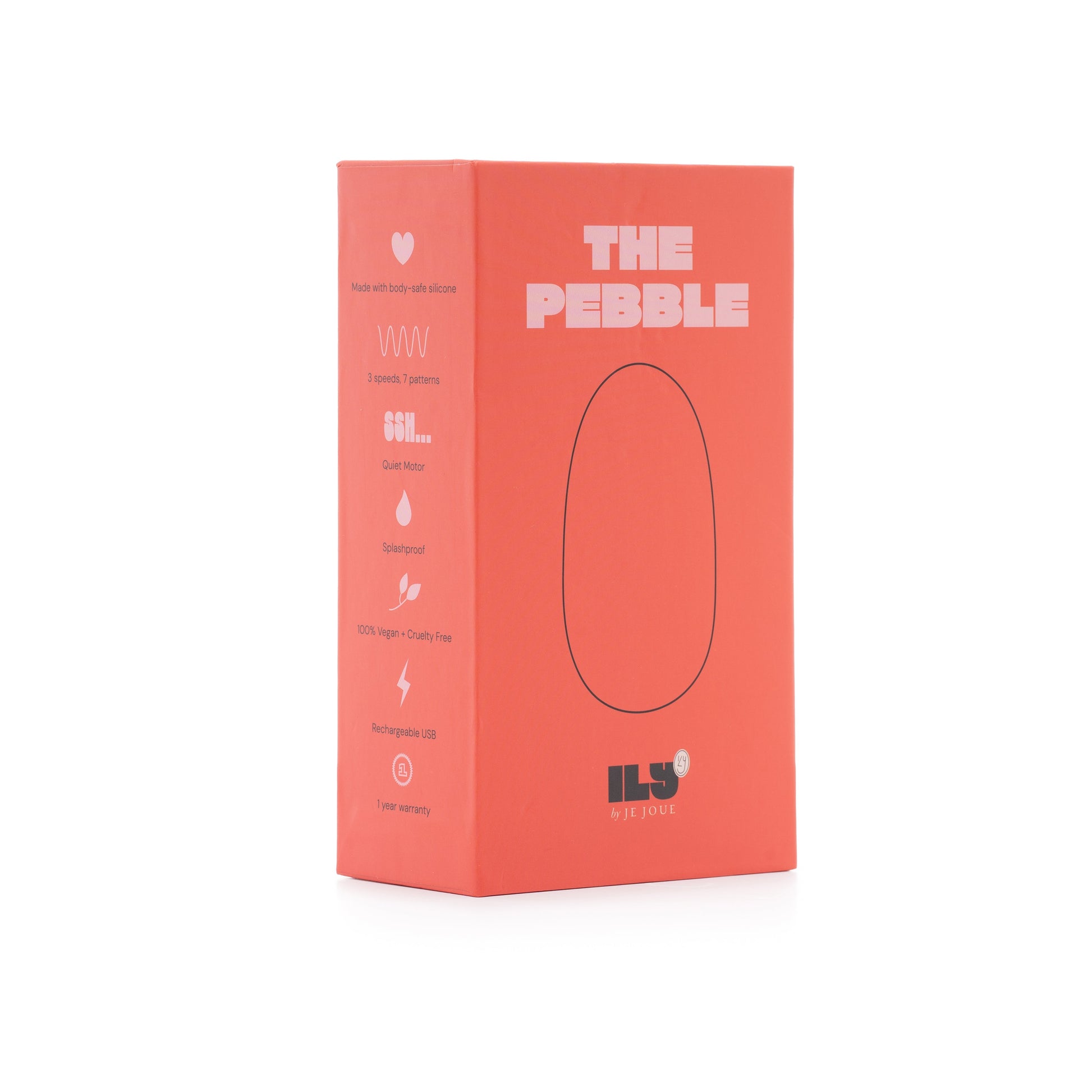 ILY Pebble Vibrador Clitoriano Compacto Silicone Macio