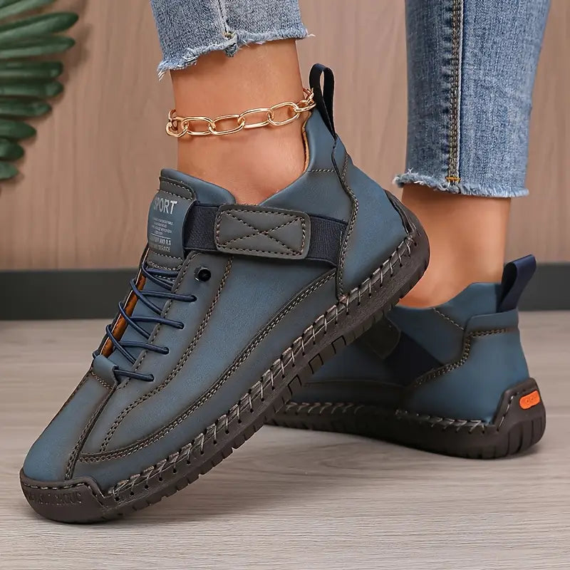 Zapatillas ortopédicas NOVIRA de Valeria Mont, slip-on con amortiguación y puntera ancha para mujer