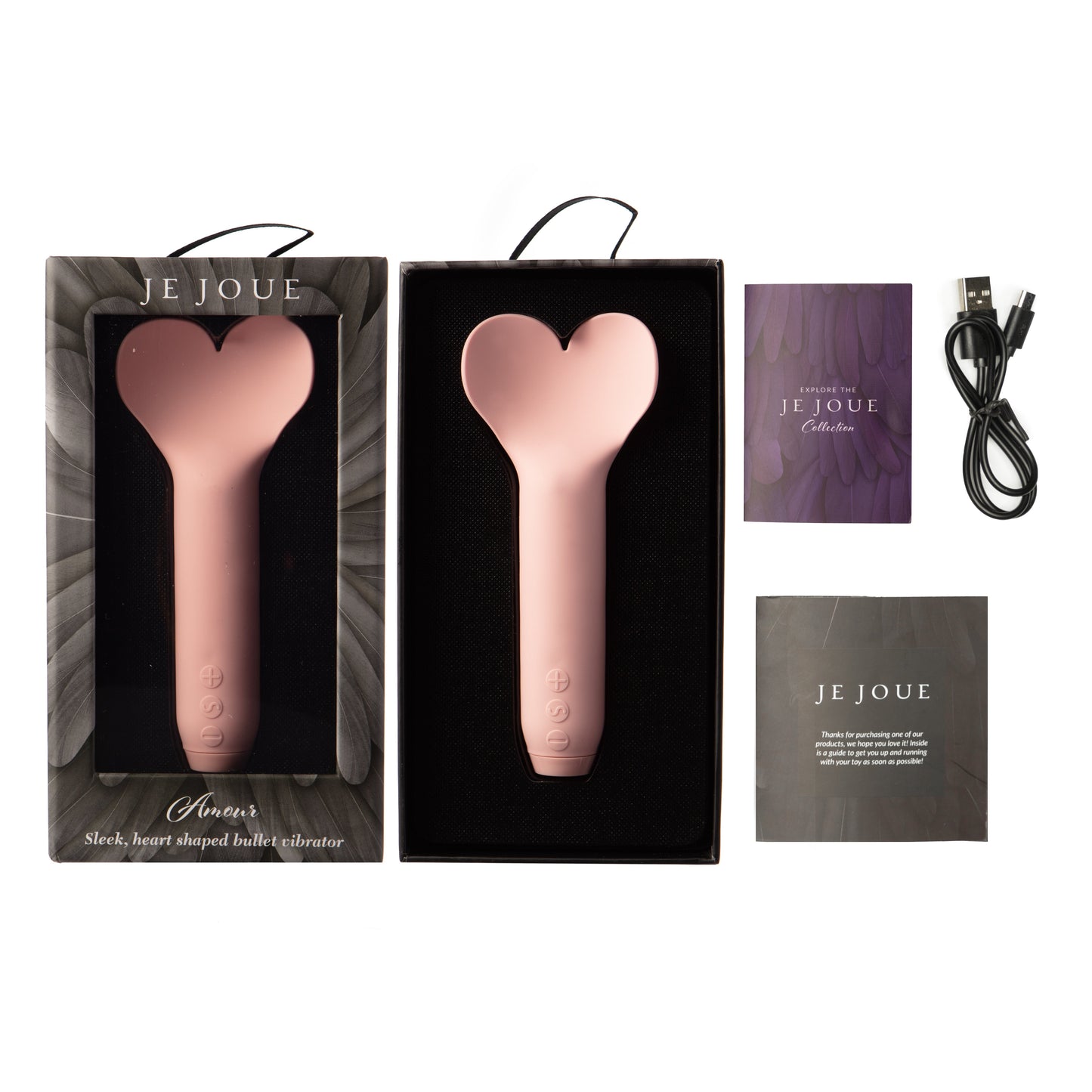 Je Joue Amour Vibrador Bala Ponta Coração